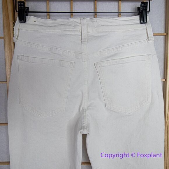 NEW Madewell The Petite High-Rise Perfect‎ Vintage Jean in Tile White, 24P - Picture 13 of 16